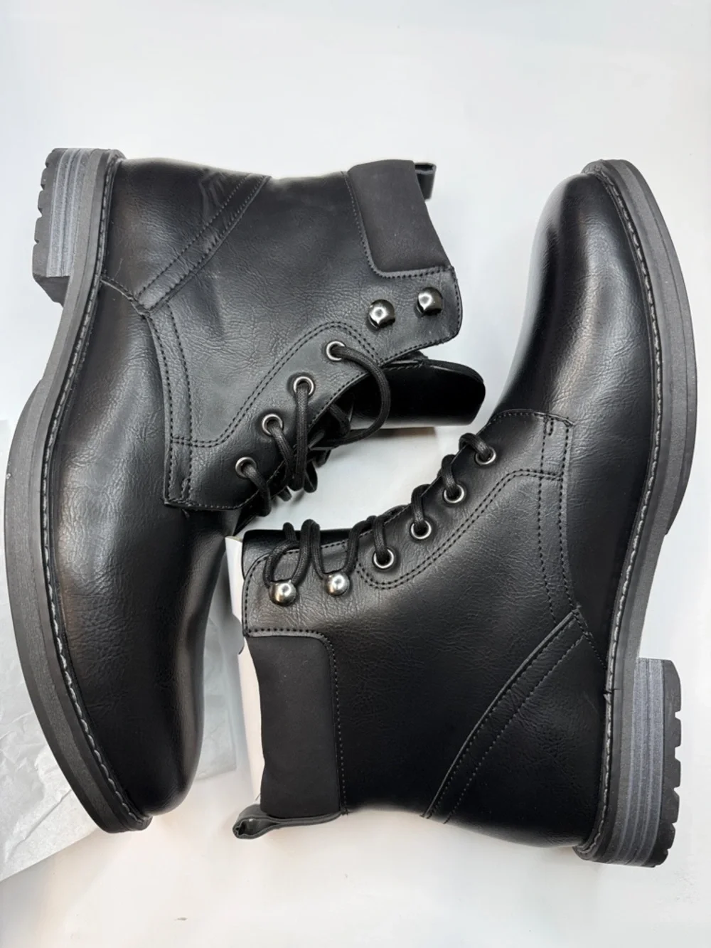 Club Room Men's Westin Lace-Up Boots- Size 11M
